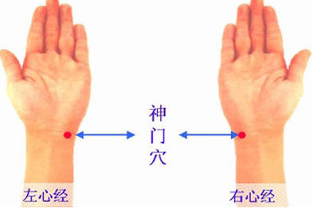 按壓神門(mén)穴，一劑最好的安心方