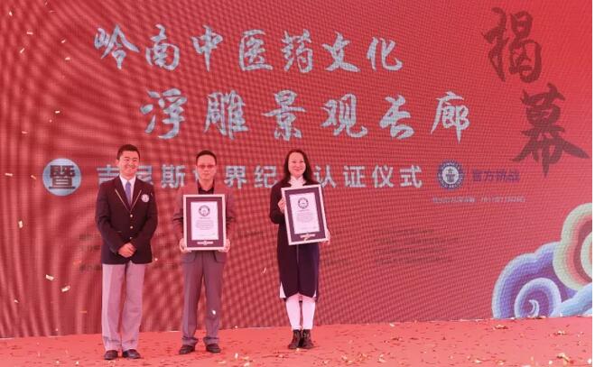 熱烈慶祝嶺南國(guó)醫(yī)小鎮(zhèn)——中醫(yī)藥歷史文化浮雕景觀長(zhǎng)廊圓滿竣工！