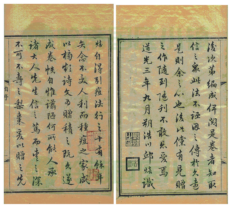 邱熺《引痘題詠》書影