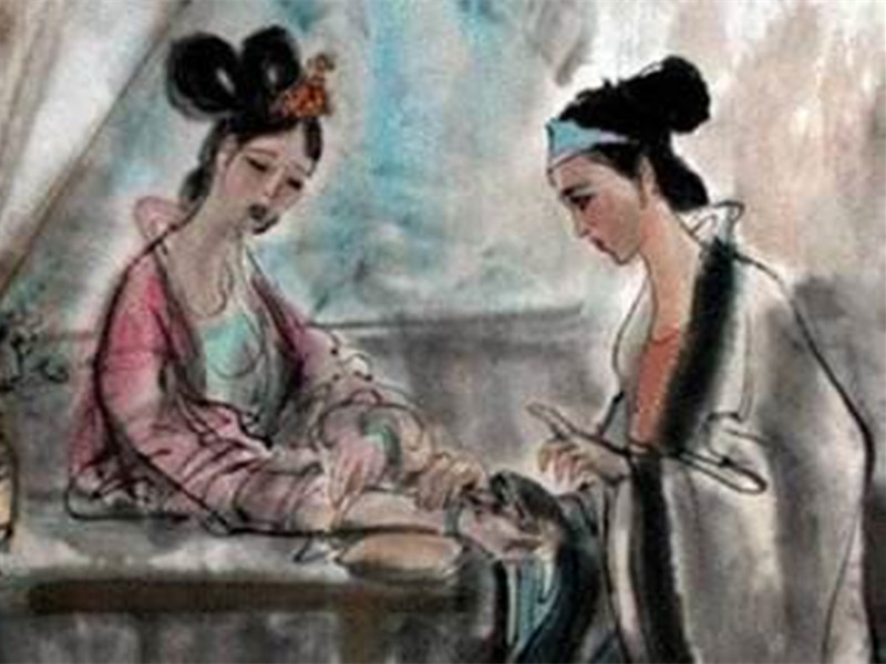 此時有女醫(yī)、乳醫(yī)。