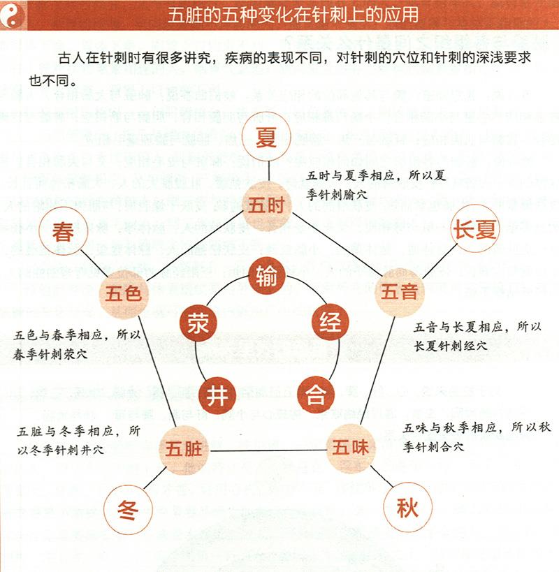 五臟的五種變化對(duì)應(yīng)的不同針刺法有哪些？